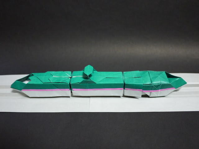 Calico S Origami Aquarium E5 はやぶさ E5 Hayabusa