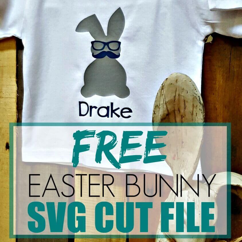 Download FREE EASTER BUNNY SVG CUT FILE - Footprints of Inspiration