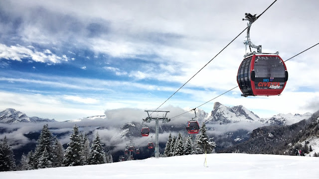 sciare ad alleghe ski civetta