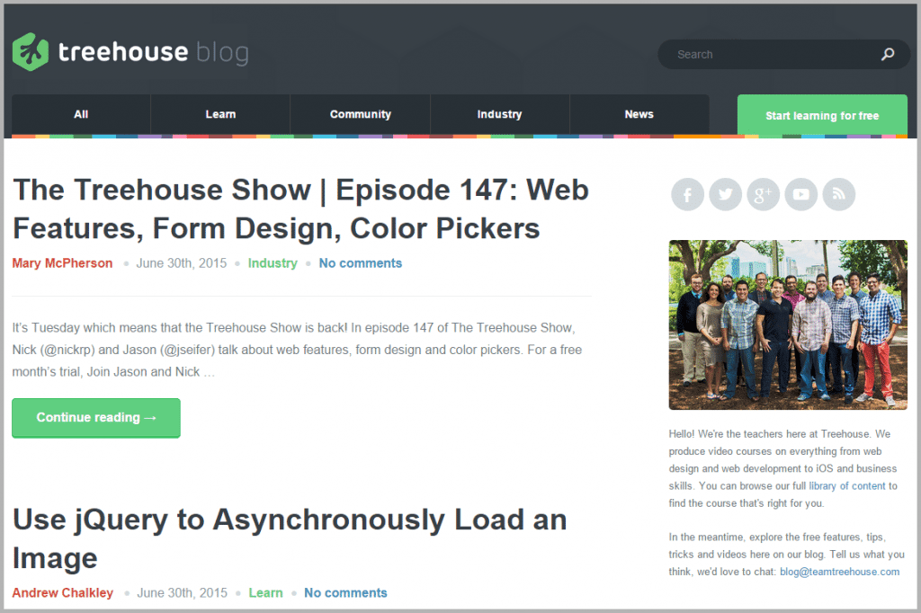 Treehouse - sites that will pay you