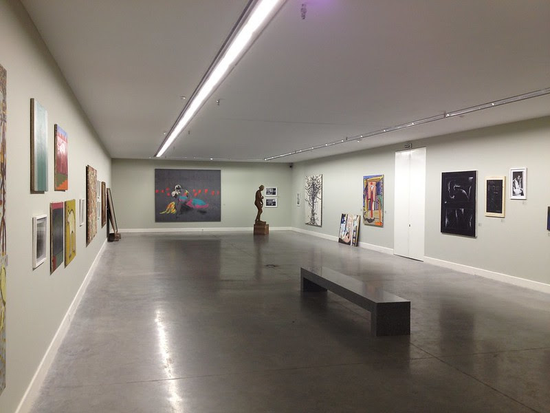 Installation view of Georgian artists of the 80s and 90s