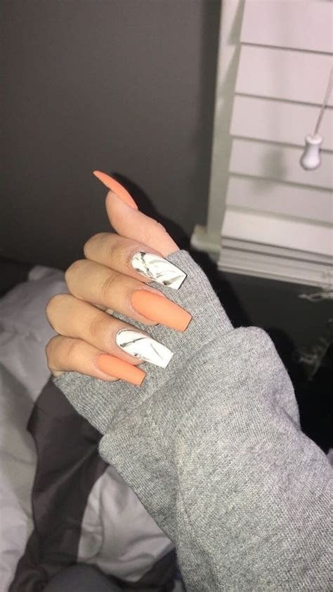 coffin acrylic summer nail designs  koees blog