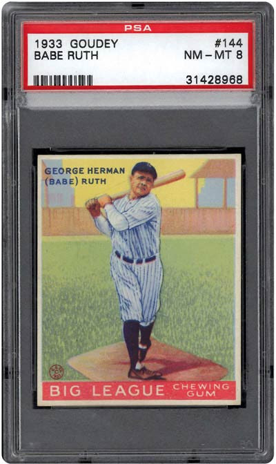 Even Ryan PSA 10 cards from