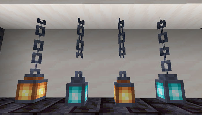 マイクラ 鎖 チェーン ブロックの作り方と入手方法 ランタンと相性バツグン マイクラモール