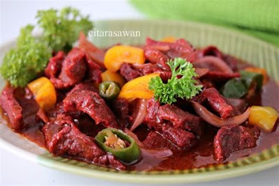 Resepi Daging Masak Merah Utara
