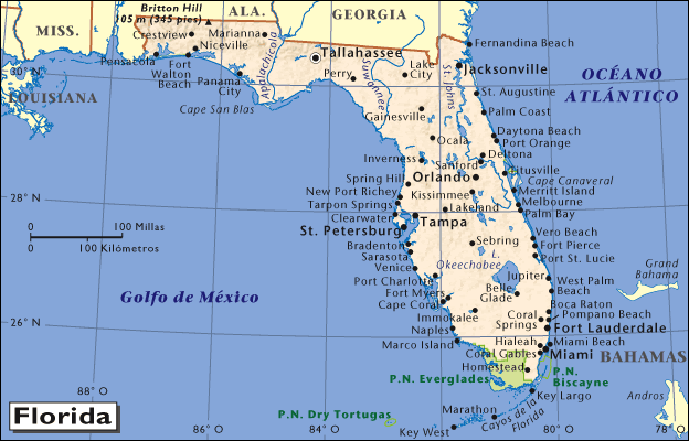 Mapa de Florida | Metro Map | Bus Routes | Metrobus Way Map ...