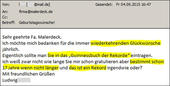 wünsche zum geburtstag modern