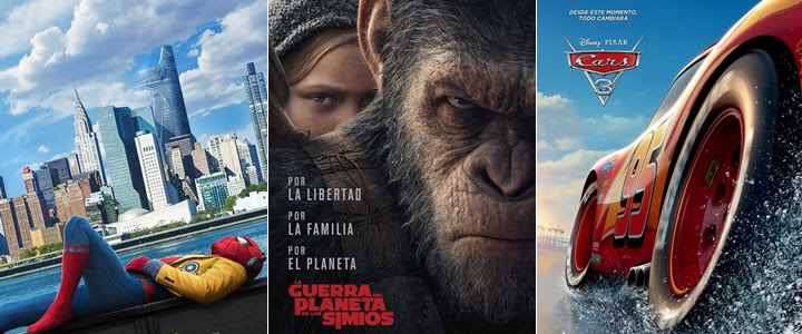 Próximos estrenos de cine en cartelera Julio 2017