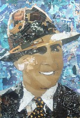 "Carlos Gardel" by 7 year-old children by dibujandoarte