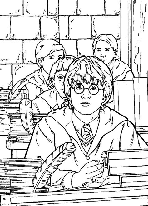 They feel comfortable, interesting, and pleasant to color. harry potter coloring sheet printable