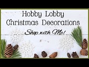 Viral Hobby Lobby Christmas Decorations 2020 Shop with Me , viral!