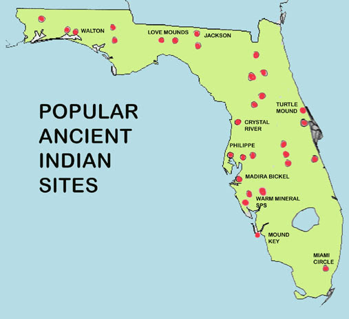 Florida Indian Reservations Map