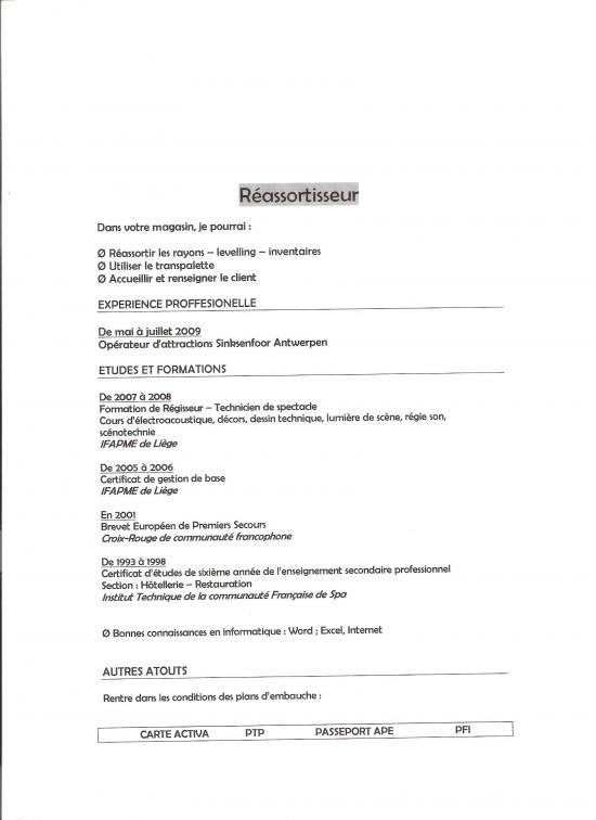 Exemple de cv de vendeur - laboite-cv.fr