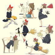 魔女の宅急便 キキ 素足履き Pixiv年鑑 B