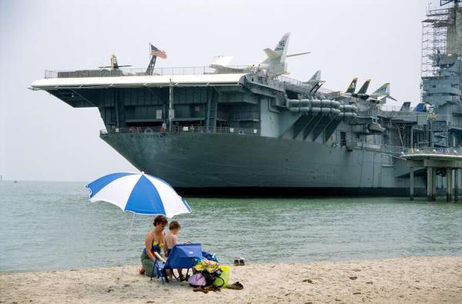 Corpus Christi attraction: USS Lexington
It’s called the Museum on the B