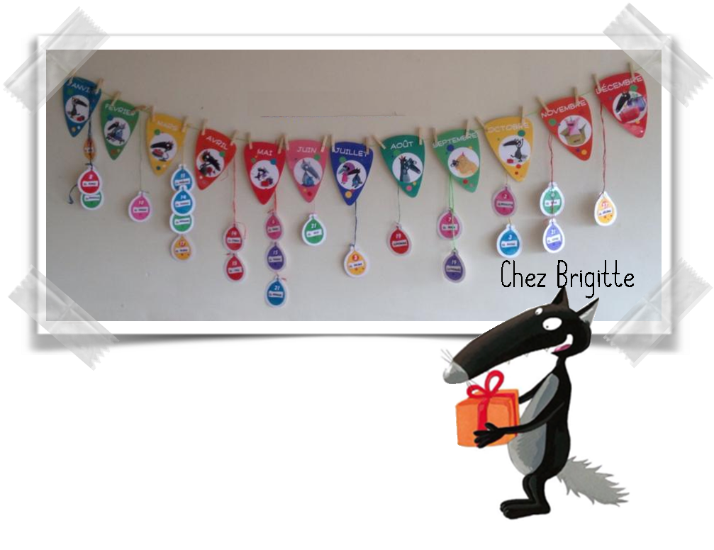 Affichage Anniversaires Loup Validees