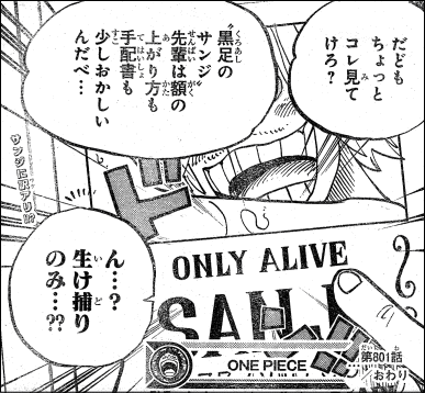ワンピース 今こそ立ち上がれ運命の戦士よ ヤマカム