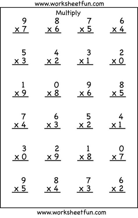  multiplication 3rd grade math pinterest multiplication