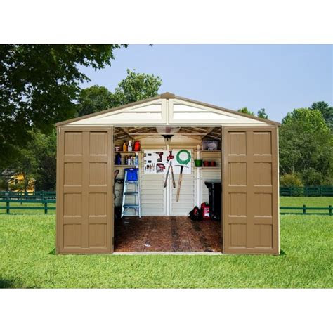 duramax  woodbridge  vinyl shed kit  foundation