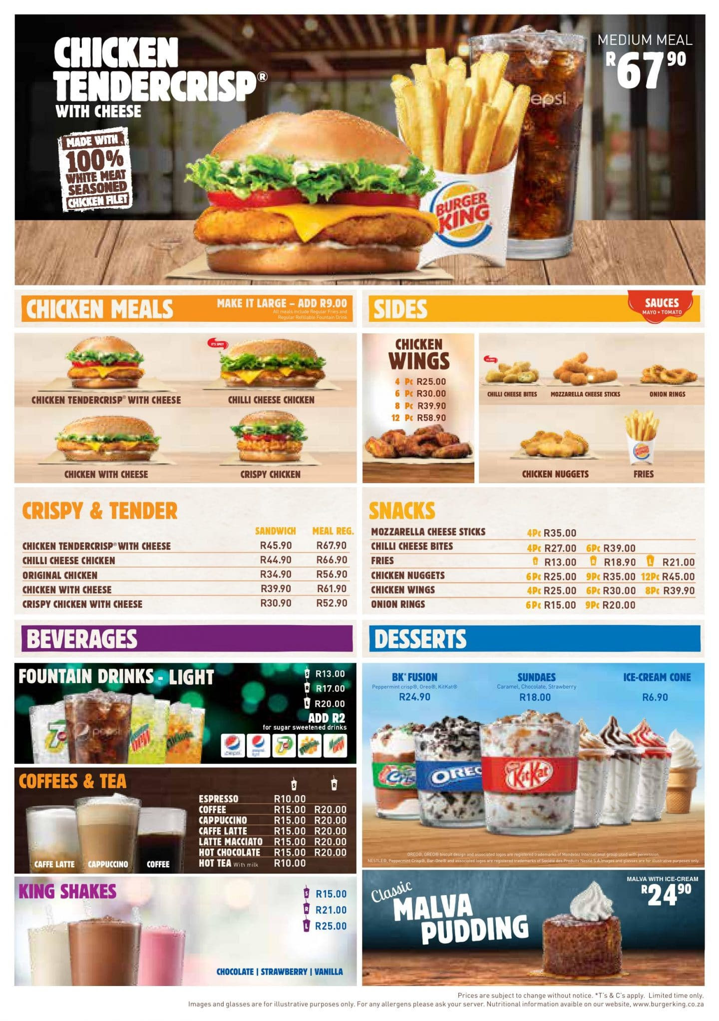 clevelandpizzanight: Burger King Dessert Menu And Prices
