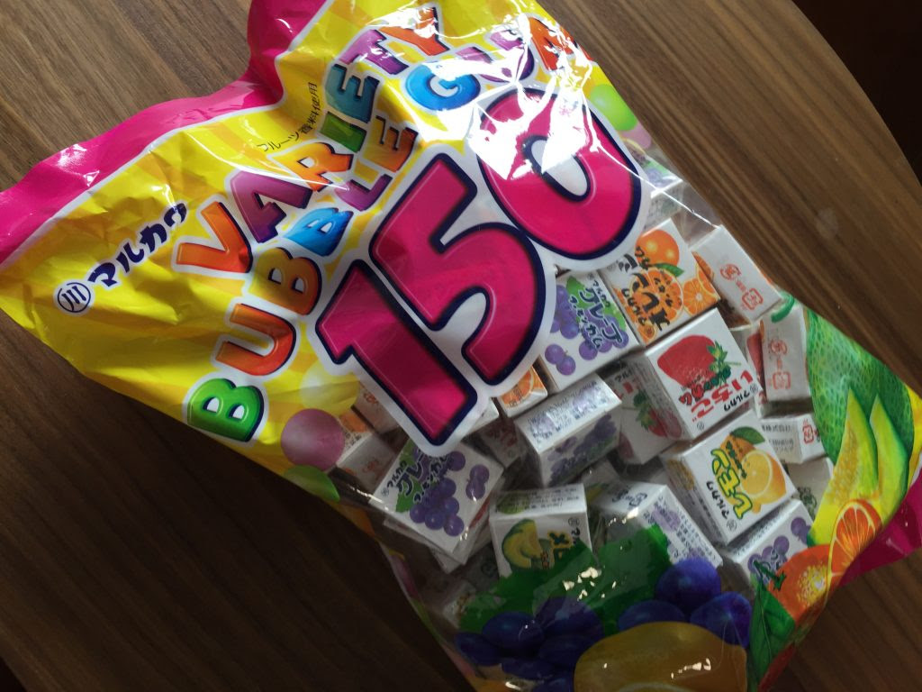 コストコおすすめお菓子 マルカワ フーセンガム 果汁入りたっぷり150個