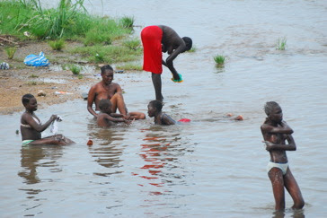 bathing