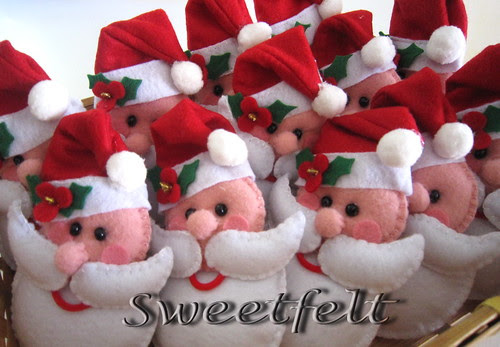 ♥♥♥ Batalhão esperando a chegada dos cds... by sweetfelt \ ideias em feltro