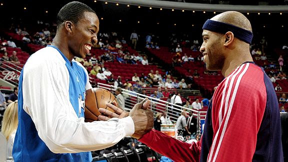 vince carter dunking over 7 footer. from Vince Carter#39;s mom.