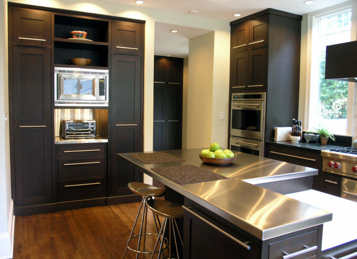 30 Classy Projects With Dark Kitchen Cabinets | Home ...