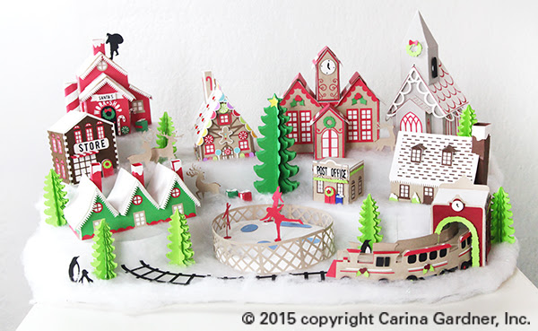 Download Christmas Village Tutorial for Silhouette and DigiPlayground