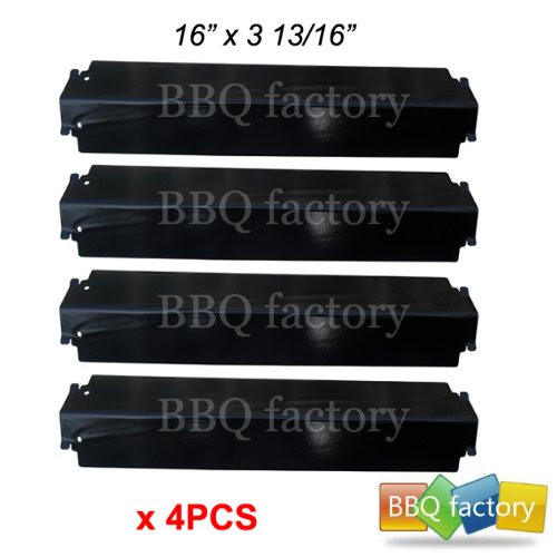 93321 (4-pack) Porcelain Steel Heat Plate Replacement for Select Gas Grill Models, Charbroil and Others On Sale