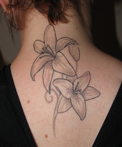 lily tattoo
