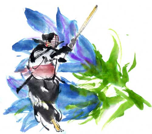 剣道日本イラスト
