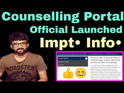 Counselling Website Finally Launched/Updates 🔥🔥🔥