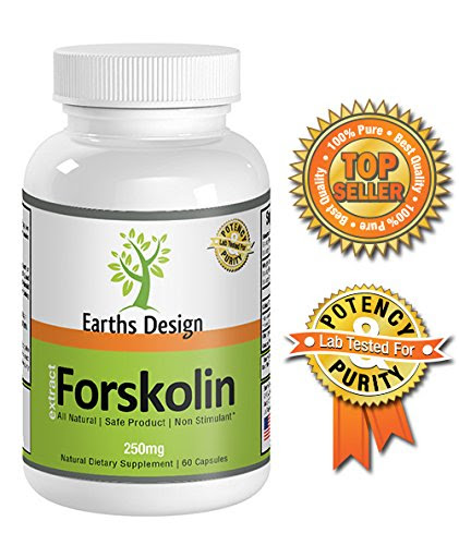 Forskolin|As recommended on TV for Fat Burning and Melting Belly Fat|Weight Loss Expert says clients doubled weight loss|Works Great with Garcinia Cambogia|Made in USA Based GMP Organic Certified Facility|Third Party Tested for Purity! (60 Capsules)