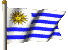 Gif de Bandera de Uruguay