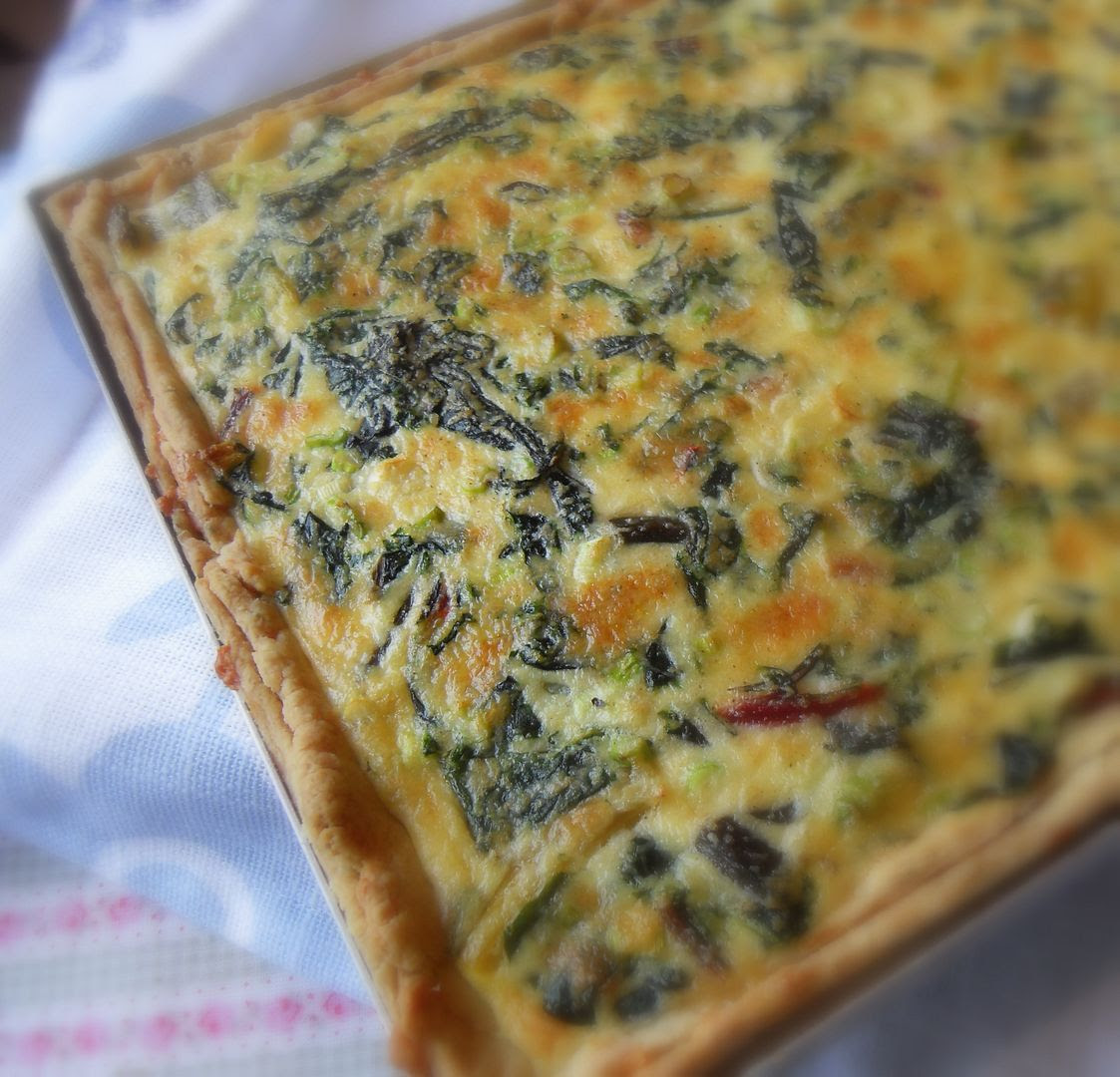 Chard and Cheese Tart