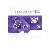 Team Micro SDHC/SDXC UHS-1　COLOR CARDシリーズ 10年保証(64GB)