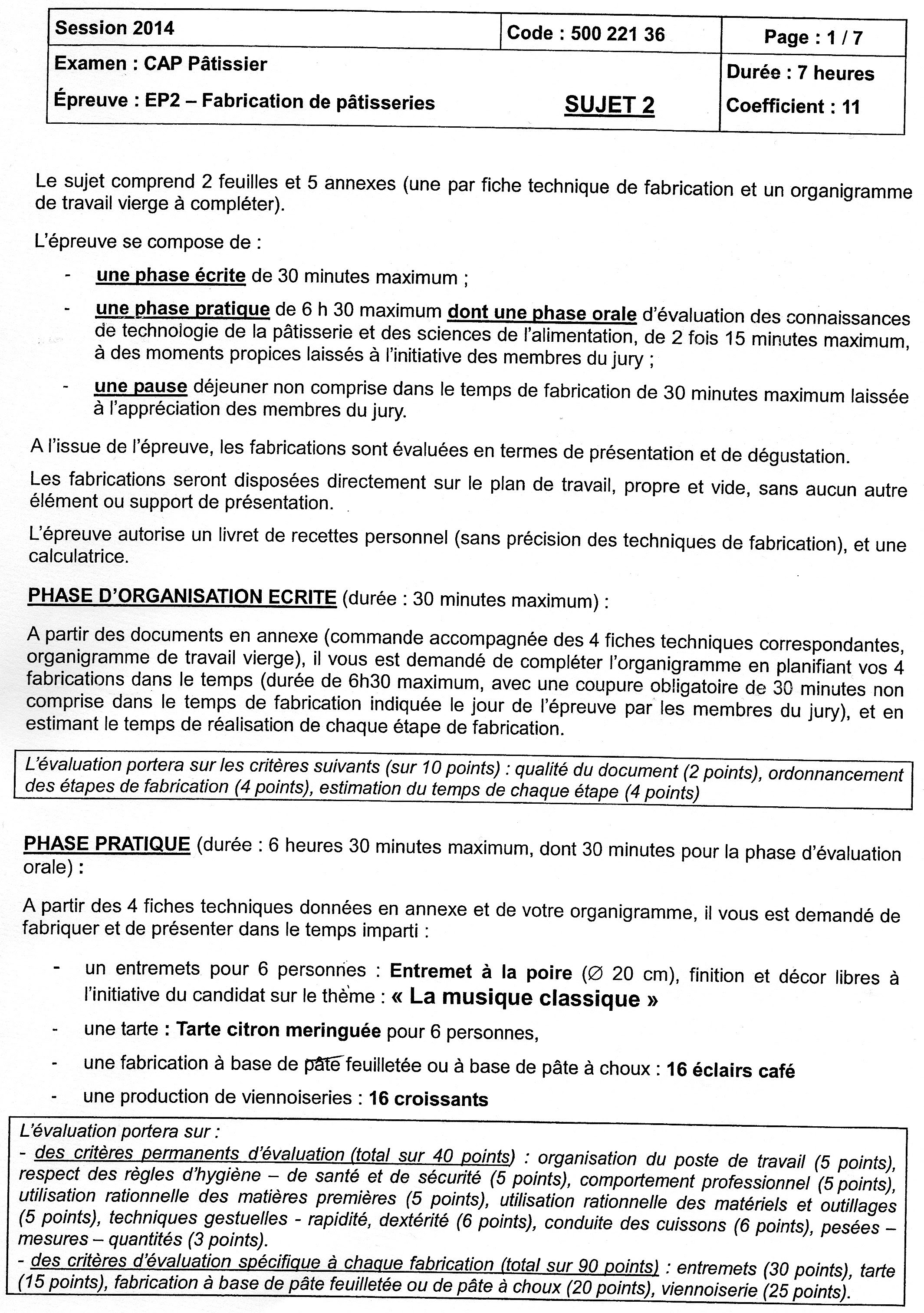Sujets D Examen