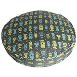 molly mutt mr. roboto dog duvet, round