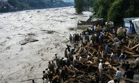 Pakistani floods Muzaffarabad