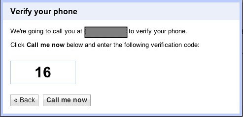 Verify your phone