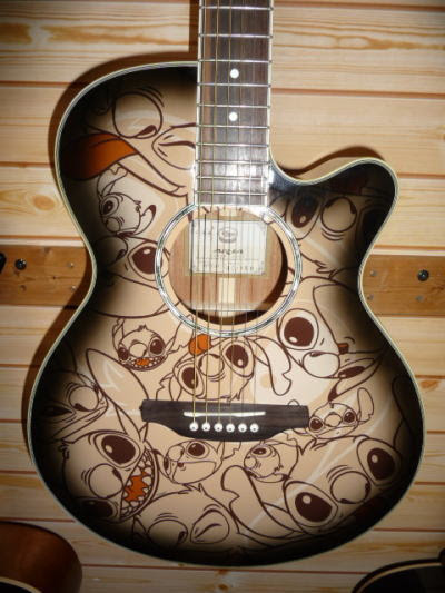 アコギ ａｒｉａ ディズニーコラボ スティッチ