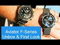 Aviator F Series Watches, Unboxing & First Look