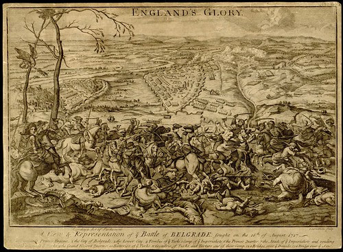 A View and Representation of the Battle of Belgrade, 1717 by I Carnitham (England's Glory)