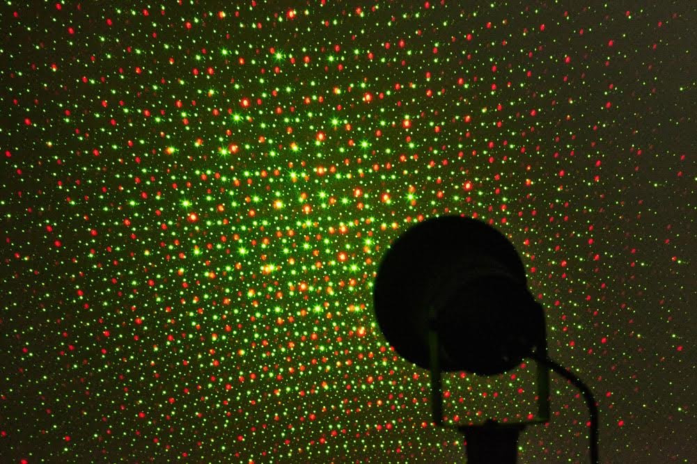Amazon.com : Starscape RED and Green Moving 2 Color Laser ...