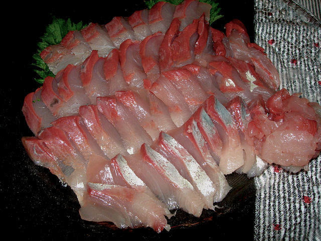 料理 我が家の釣り魚料理 刺身 青物他
