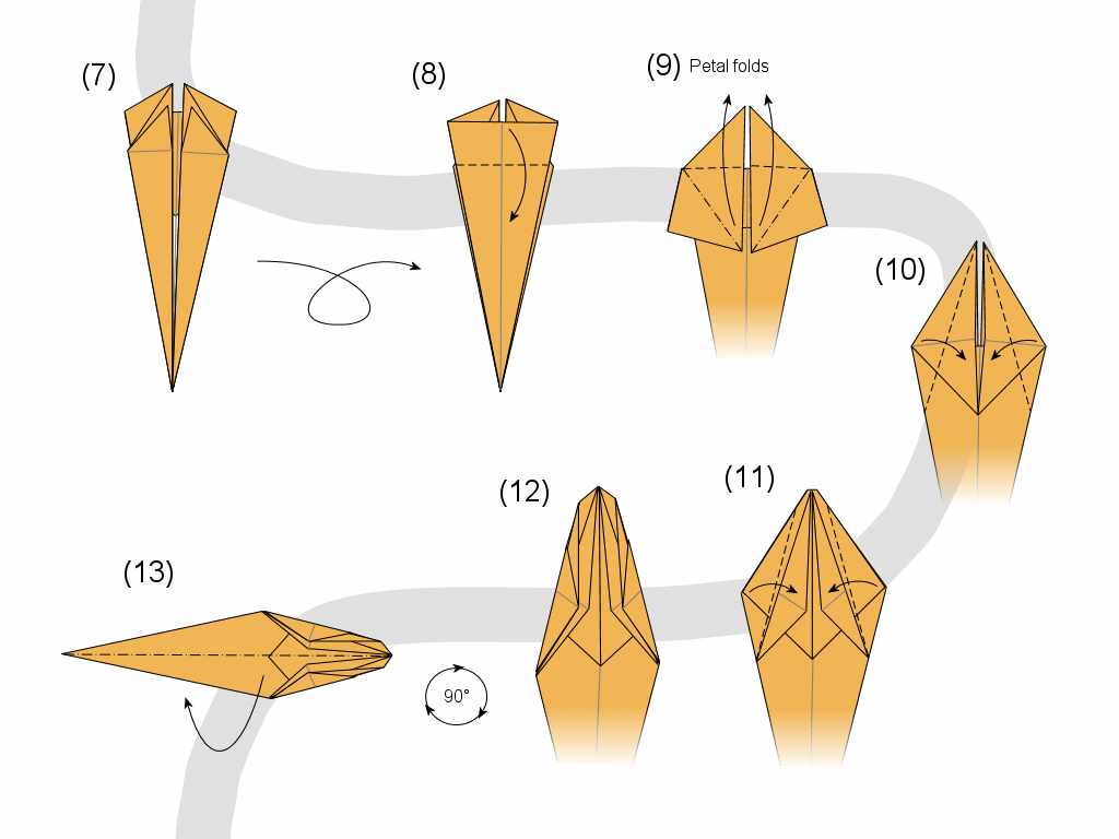 scorpione origami