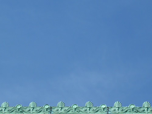 Blue Sky and Copper Detail