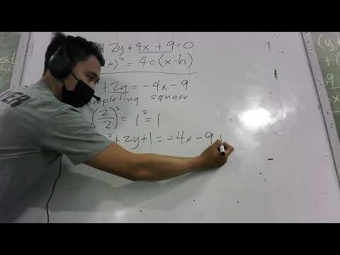 General Form to Standard Form of Equations of Parabola (STEM) - PRE-CALCULUS